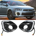 Fits 16-17 Mitsubishi Lancer Oe Style Daytime Running Fog Lights Cover. Fixed Price $79.99.