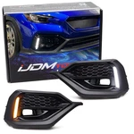 Japan Spec White/amber Switchback Sequential Led Drl Fog Bezels For 22-UP Wrx Vb. Fixed Price $284.99.