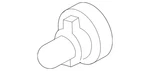 Genuine Mazda Bulb BP4K-66-461. Fixed Price $6.48.