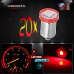 20PCS BA9S Red 1-5050-SMD Led Dashboard Panel Cluster Odometer Light Bulbs 1895. Fixed Price $8.52.