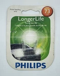 Philips 73LLB2 Longerlife Instrument Panel Lamp Light Bulb - Pack. Fixed Price $7.99.