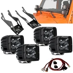Rigid Midnight Edition Pro Dually Led Lights Kit For 07-18 Jeep Wrangler Jk. Fixed Price $694.97.