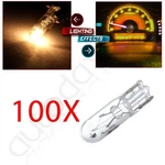 100PCS White T5 70 73 74 85 Mini-wedge Halogen Bulb Instrument Cluster Lights. Fixed Price $12.49.