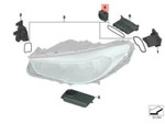 Bmw F07N F10N F11N F18N Headlight Led Fan Left 63117352479 No Duty To. Fixed Price $389.93.