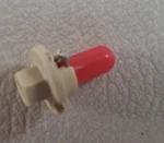 Rare Part Number Osram 1.5W Red Lens, Tan Base 4A0-919-040-A For Audi. Fixed Price $19.95.