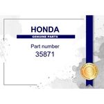 Genuine Honda Valve Neowedge Part No. 35871-SDA-L01 (35871SDAL01). Fixed Price $28.73.