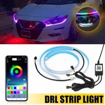 2PCS Led 23.6" Drl Rgb Flexible Running Daytime Strip For Headlight. Fixed Price $16.14.