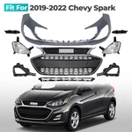 Front Bumper Cover Grille Assembly Kit W/ Fog Light For 2019-2022 Chevy Spark. Fixed Price $304.99.