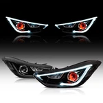 Upgrade Demon Eyes Led Headlights Hyundai Elantra Front Lamps W/sequential 11-15. Fixed Price $309.99.