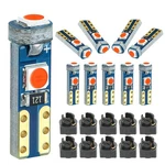 Red T5 Led Bulb With Twist Lock Socket PC74 PC37 Dashboard Instrument P.... Fixed Price $17.09.