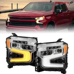 For Chevy Silverado 1500 Ltz 2022 2023 2024 Led Drl Left+right Side Headlights. Fixed Price $281.03.
