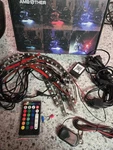 Ambother 12 Pcs Motorcycle Led Light, Bluetooth App Control, Waterproof Warranty. Fixed Price $45.99.