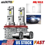 Auxito H11 H8 H9 Led Headlight Kit High Low Beam Bulbs Super Bright 6500K White. Fixed Price $19.99.