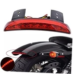 Ankia Motorcycle Chopped Rear Fender Edge Led Brake License Plate Tail. Fixed Price $32.26.