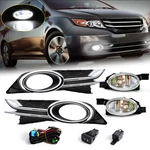 Led White Fog Light For 2014-2016 Honda Odyssey Lh Rh Pair W/ Wring Switch Kits. Fixed Price $59.40.