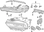 Genuine Bmw Daytime Run Lamp 63-11-5-A9C-FB6. Fixed Price $3019.78.