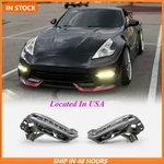 Abs Daytime Running Light 2PCS Only Fit For Nissan 370Z Nism Style Front Bumper. Fixed Price $577.80.