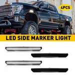 4X For Gmc Sierra 2500 3500HD 2020-2023 Led Front Rear Side Marker Lights Smoked. Fixed Price $58.89.