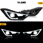 Led W/ Drl Headlight Fits For 2011-2016 Hyundai Elantra Lamp Projector Rhlh. Fixed Price $299.99.