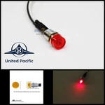 (1) Red Mini Led Dash Light Indicator, Pilot Warning Lamp, 1/4" Mounting Hole. Fixed Price $7.99.