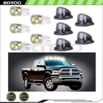 5X Smoke Round Cab Marker Light Cover T10-6 Smd-white Led +base For Chevy/gmc. Fixed Price $23.99.