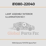 Toyota Oem Lamp Assembly Interior Illumination No 8108022040 81080-22040. Fixed Price $6.68.