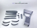Bmw E53 X5 Interior Surface Graphit Metallic Trim Strips Set. Fixed Price $119.62.
