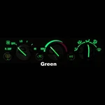 Green Led Bulb Kit For Chevy Gm Yukon Sierra 1995-1999 Climate Control Ac Heater. Fixed Price $19.80.