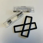 Bmw E30 E12 E28 E24 E23 E26 Licence Number Plate Light Lamp Hella Set (2 Pieces). Fixed Price $24.94.