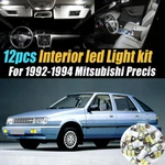 12PC Car Interior Led Super White Light Bulb Kit For 1992-1994 Mitsubishi Precis. Fixed Price $14.99.
