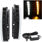 Nissan 350Z/Z33 2003-2005 Led Daytime Running Lights & Signal Side Marker Smoked. Fixed Price $150.00.