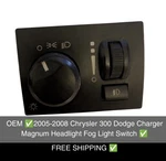 2005-2008 Chrysler 300 Dodge Charger Magnum Headlight Switch Fog Factory. Fixed Price $51.09.