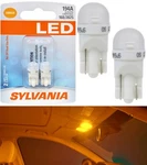 Sylvania Premium Led Light 194 Amber Orange Two Bulbs Interior Map Replacement. Fixed Price $20.43.