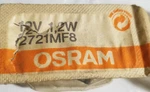 Vintage Osram 2721MF8 Dash Indicator Bulb 1971 - 95 Vw / Audi Porsche. Fixed Price $8.95.