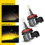 Auxito H11 H8 H9 Led Amber Yellow Fog Light Drl Bulbs Lamp Super Bright 6000LM. Fixed Price $20.89.
