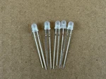 5 New Frosted White 8V 12V Grain-of-wheat Led Lights 10V Lamp Bulb 4MM Bare Wire. Fixed Price $7.00.