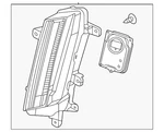 Genuine Gm Passenger Side Cornering Lamp 84761120. Fixed Price $261.43.