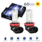 2X Led Fog Lights Bulbs H11 8000K White High Power 200W Lamps Drl. Fixed Price $39.99.