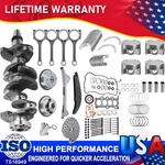 G4NB 1.8L Engine Overhaul Rebuild Kit - Crankshaft Conrod Timing For Hyundai Kia. Fixed Price $127.95.