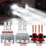 Led Headlights Kit + Fog 6000K Bulbs For Gmc Sierra 1500 2500 3500 2007-14. Fixed Price $47.88.