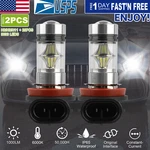 2XH8/H9/H11 100W Super White Fog Lights 3030 Led Driving Bulbs Drl Waterproof. Fixed Price $9.92.