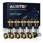 Auxito 10X T10 194 Led Light Bulbs 168 3014 Amber Super Bright Canbus Error Free. Fixed Price $18.04.