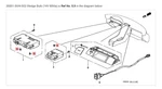 Honda Acura Genuine Oem Nsx Wedge Bulb (14V 60MA) Switch Ref NO.9 35851-SM4-003. Fixed Price $9.91.
