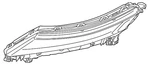 Genuine Mitsubishi Combo Lamp 26120W060P. Fixed Price $865.90.