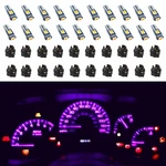 Wljh 74 Led Bulb Dash Lights Extremely Bright T5 2721 18 37 286 Wedge Purple. Fixed Price $38.10.
