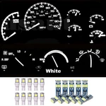 White Gauge Cluster + Climate Ac Led Light Kit For Chevy Gm Yukon Sierra 95-99. Fixed Price $19.80.