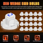 20PCS White T4.2 Neo Wedge Led Dash Switch Climate Control Hvac Light Bulbs. Fixed Price $11.59.