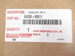 Genuine Oem Toyota 84280-08011 Liftgate Left Side Object Sensor 2011-2020 Sienna. Fixed Price $554.07.
