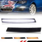 2X Smoked Switchback Dynamic Led Drl Turn Signal Lights For 2006-2010 Vw Passat. Fixed Price $49.99.