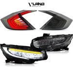 Vland Led Headlights&smoked Tail W/animation For Honda Civic Sedan 16-21. Fixed Price $517.99.